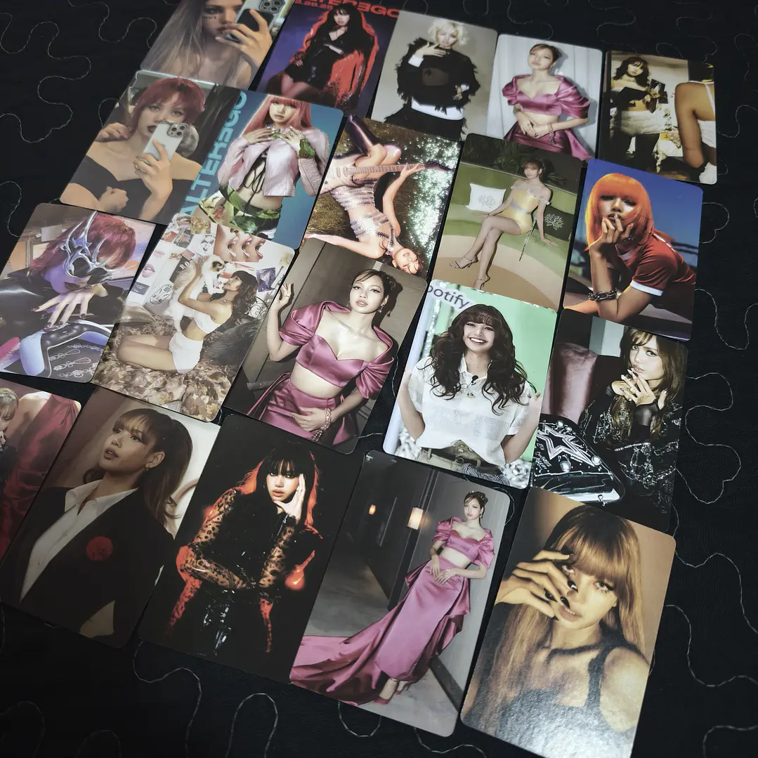 Set 55 Photocards / Lomo Card Diseño Lisa Blackpink Kpop 3