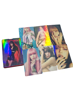 Set 55 Photocards / Lomo Card Diseño Lisa Blackpink Alterego Kpop