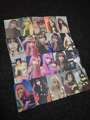 Set 55 Photocards / Lomo Card Diseño Lisa Blackpink Alterego Kpop
