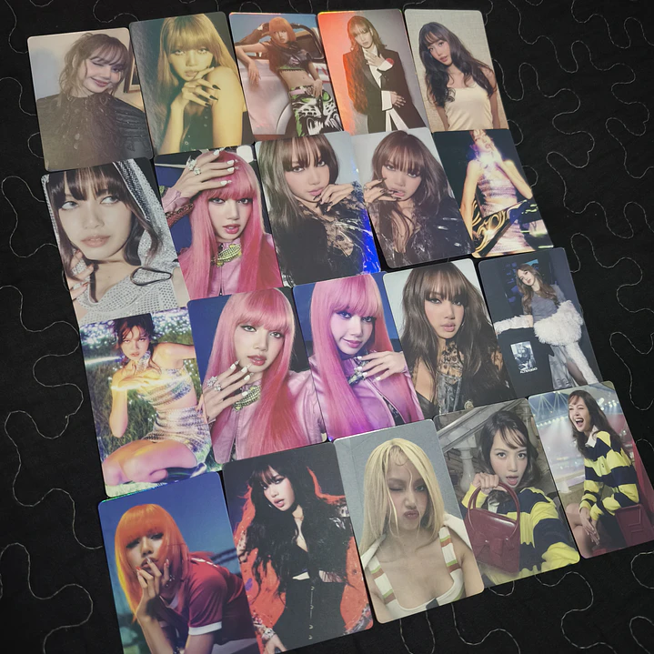Set 55 Photocards / Lomo Card Diseño Lisa Blackpink Alterego Kpop 2