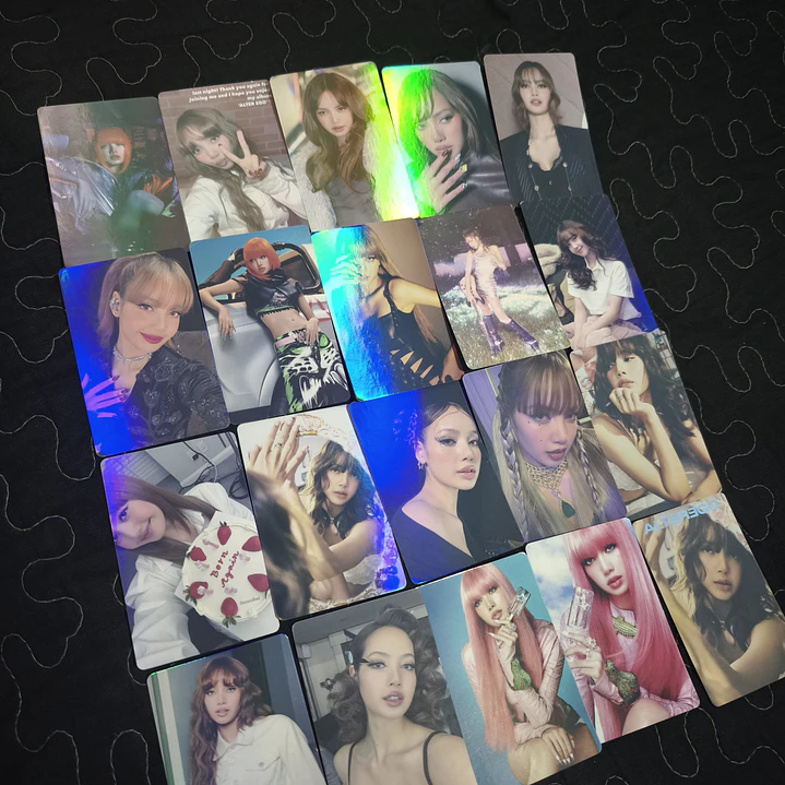 Set 55 Photocards / Lomo Card Diseño Lisa Blackpink Alterego Kpop 3