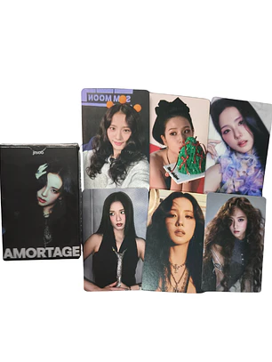 Set 55 Photocards / Lomo Card Diseño Jisoo Blackpink Kpop
