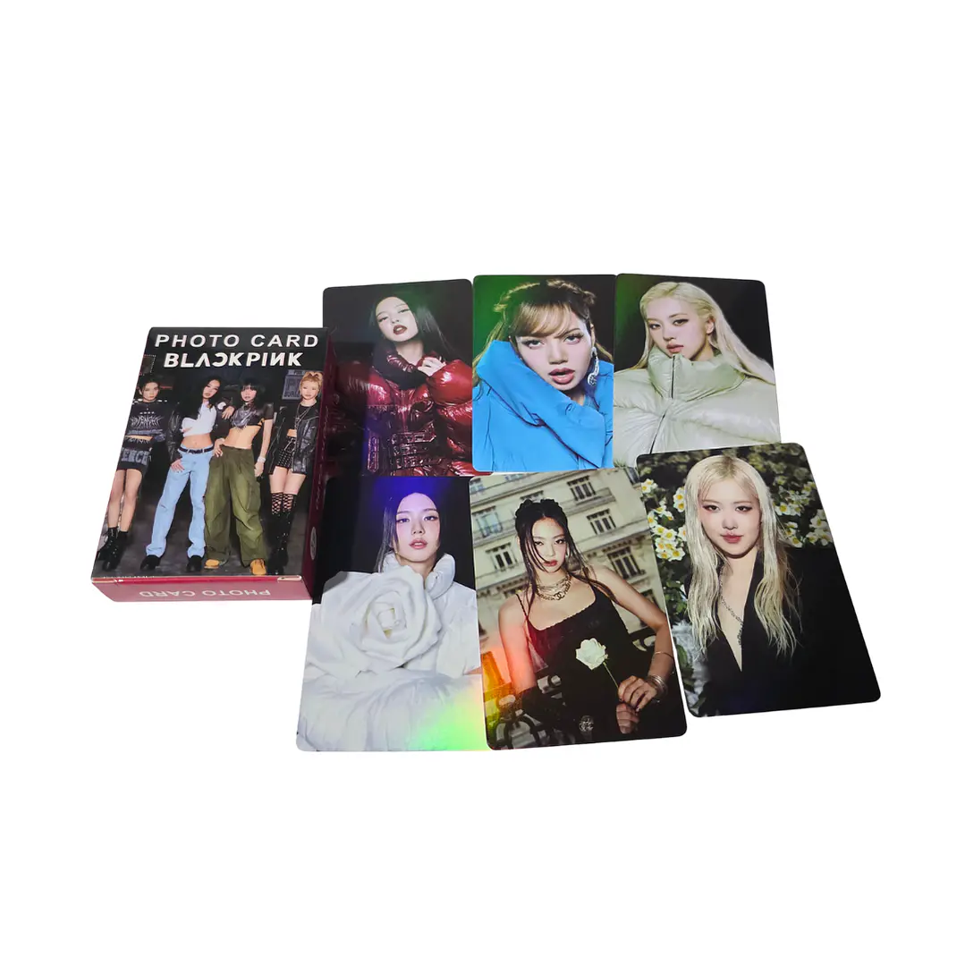 Set 50 Photocards / Lomo Card Diseño Blackpink Kpop 1