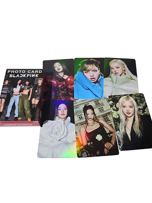 Set 50 Photocards / Lomo Card Diseño Blackpink Kpop