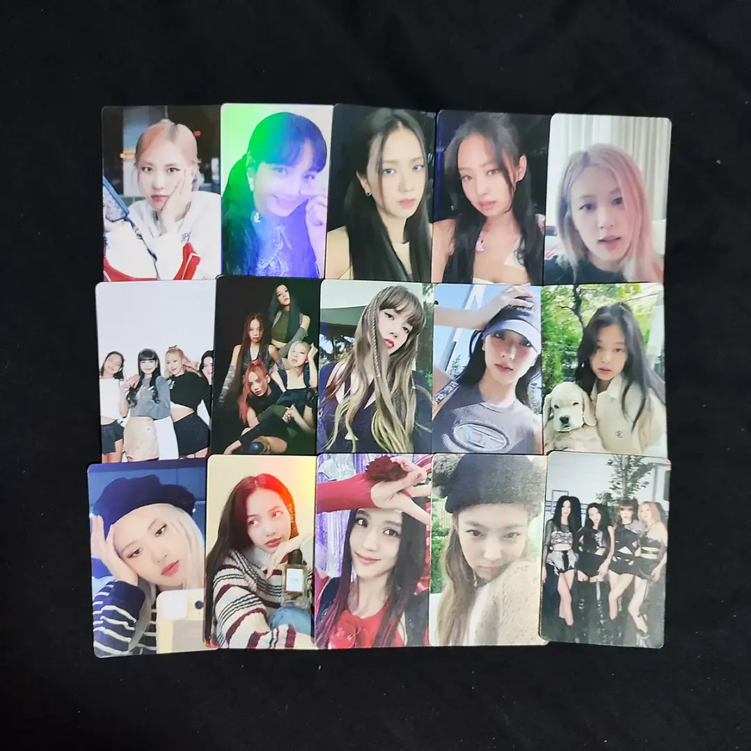 Set 50 Photocards / Lomo Card Diseño Blackpink Kpop 2