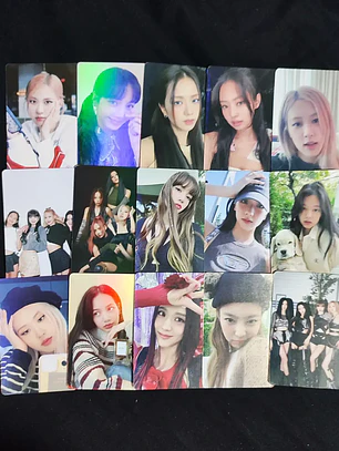 Set 50 Photocards / Lomo Card Diseño Blackpink Kpop