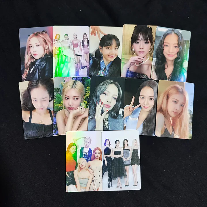 Set 50 Photocards / Lomo Card Diseño Blackpink Kpop 3