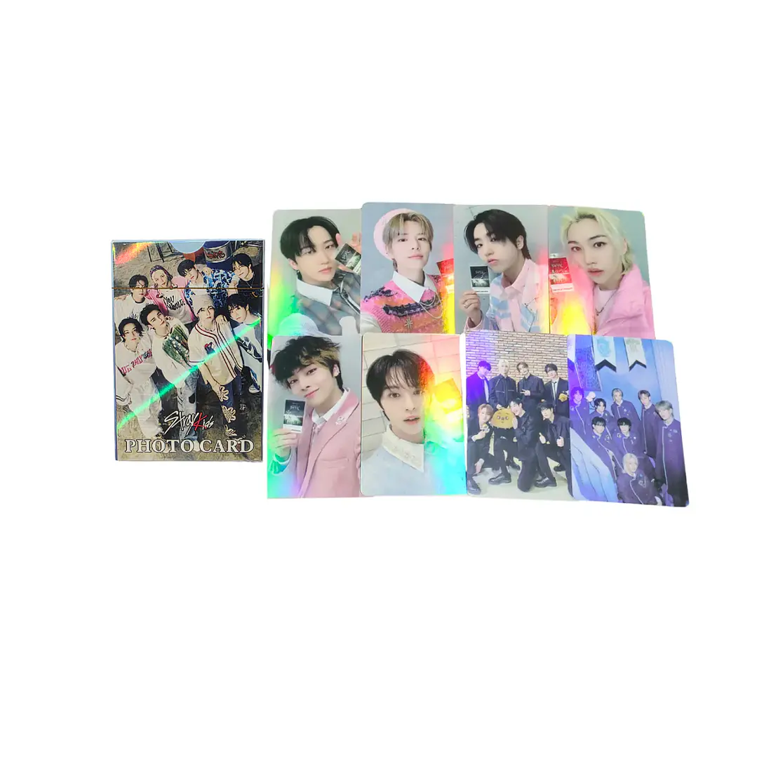 Set 50 Photocards / Lomo Card Diseño Stray Kids Kpop 1
