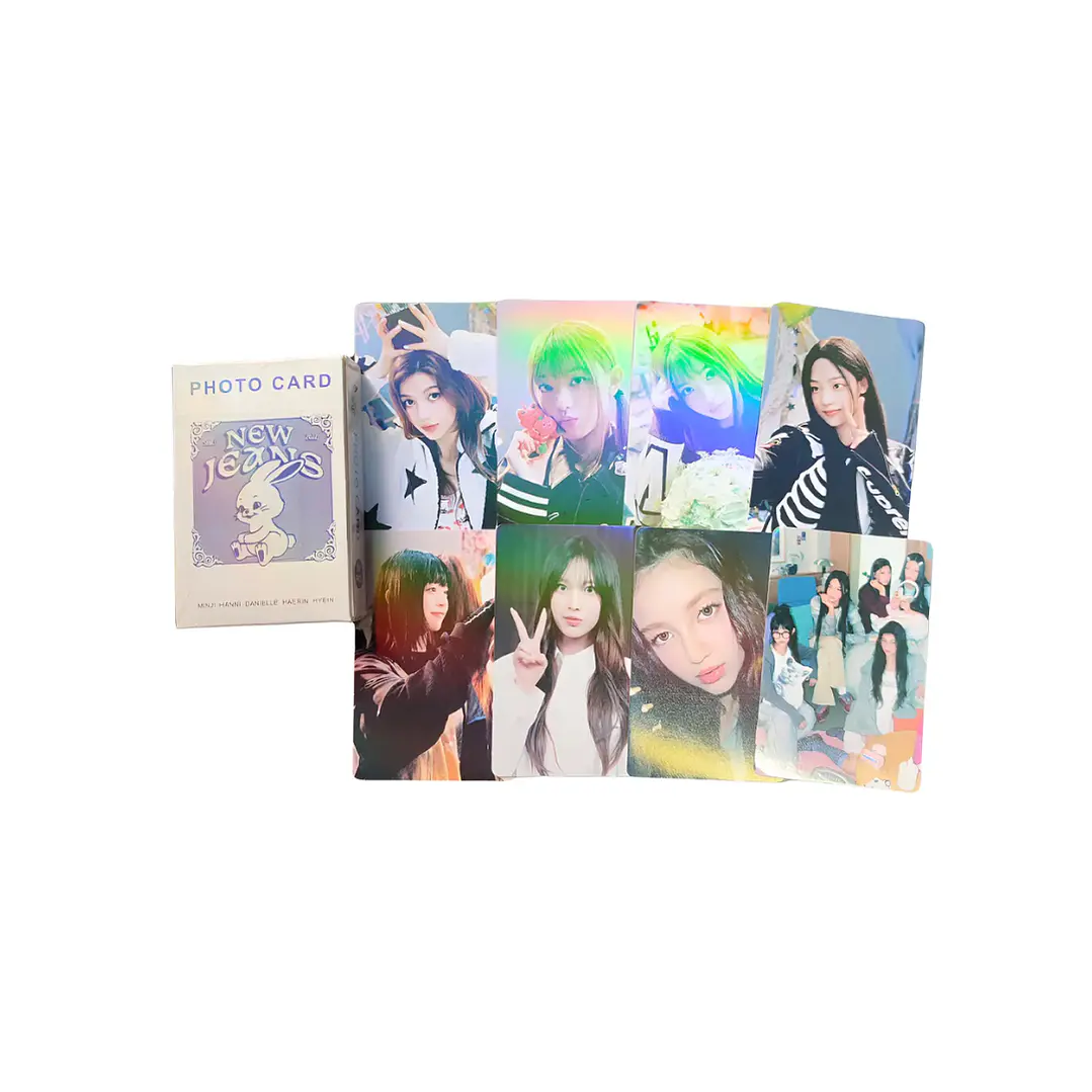 Set 50 Photocards / Lomo Card Diseño New Jeans Kpop 1