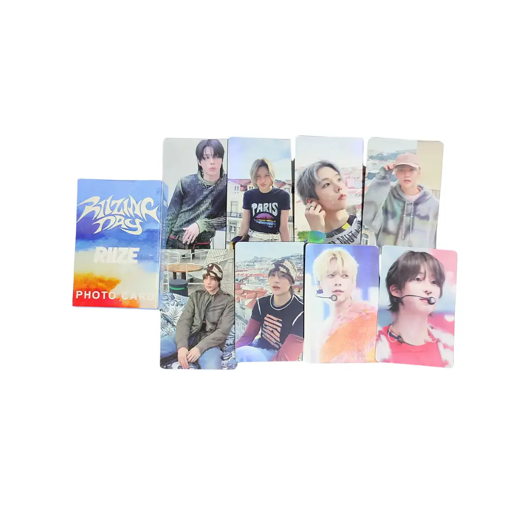 Set 50 Photocards / Lomo Card Diseño Riize Kpop 1