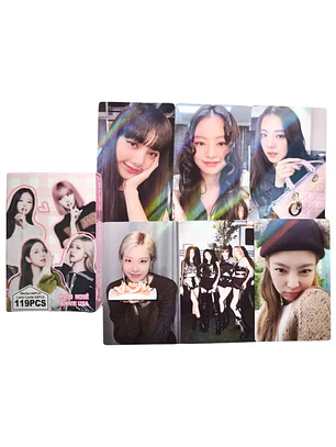 Set 55 Photocards / Lomo Card Diseño Blackpink Kpop