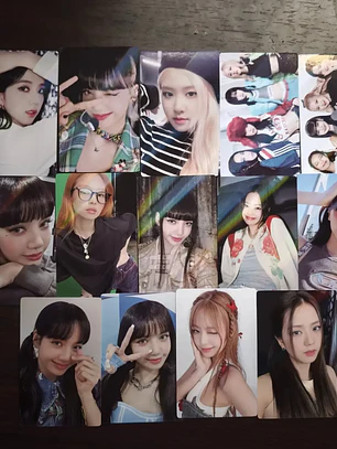 Set 55 Photocards / Lomo Card Diseño Blackpink Kpop