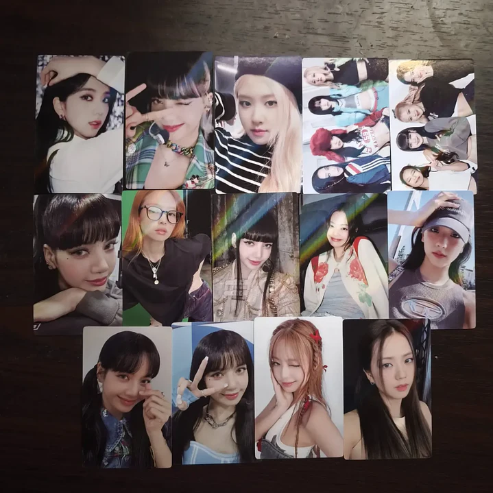 Set 55 Photocards / Lomo Card Diseño Blackpink Kpop 2
