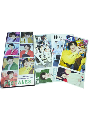 Set Caja De 30 Postales/Fotos Diseño BTS Bangtan Boys Kpop Girlgroup
