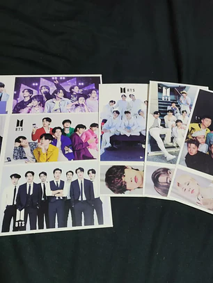 Set Caja De 30 Postales/Fotos Diseño BTS Bangtan Boys Kpop Girlgroup
