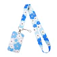 Portacredencial + Lanyard Diseño Flores - Miniatura 3