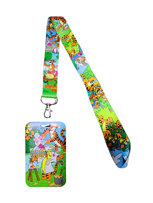 Portacredencial + Lanyard Winnie The Pooh