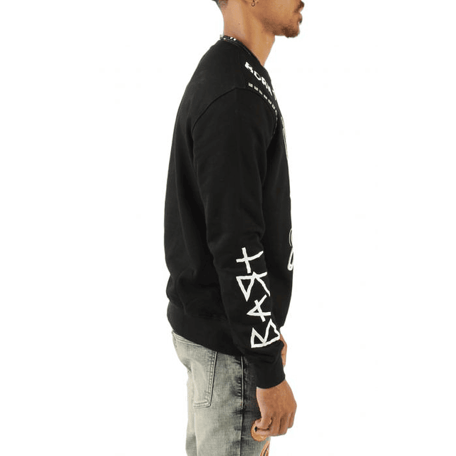 Poleron Crewneck Maxima Bart Bad to the BONE - Negro