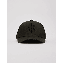 Gorra Armani Exchange Icon Logo Baseball Cap - Verde Oliva
