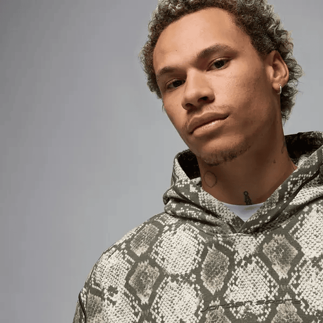 POLERON JORDAN sport hoop fleece dri-fit printed pullover hoodie