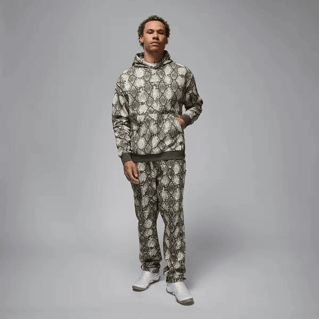 POLERON JORDAN sport hoop fleece dri-fit printed pullover hoodie