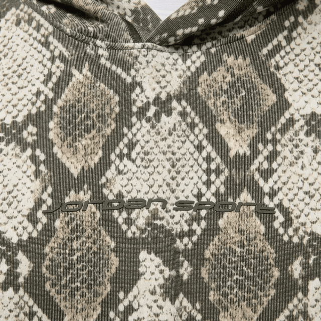 POLERON JORDAN sport hoop fleece dri-fit printed pullover hoodie