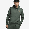 POLERON mens Nike Sportswear Club Fleece Pullover Green Hoodie