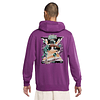 POLERON Nike Pullover Glow In Dark Hoodie Purple