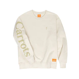 CARROTS MEN'S WORDMARK CREWNECK SWEATSHIRT