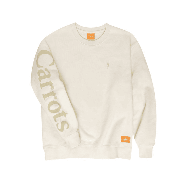 CARROTS MEN'S WORDMARK CREWNECK SWEATSHIRT