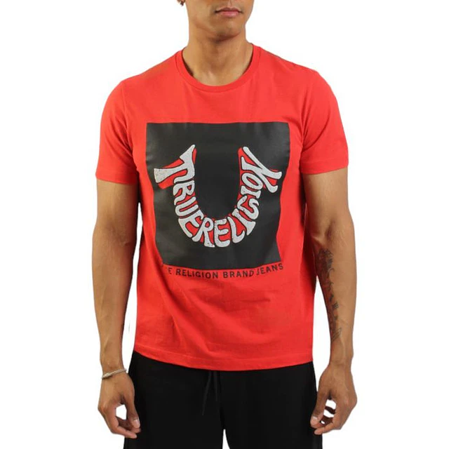 Polera Warped Horseshoe Logo T-shirt