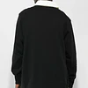 Poleron Champion Black Rugby Shirt