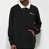 Poleron Champion Black Rugby Shirt