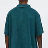 Camisa Polo Relaxed Chateau Terry Embroidered - Verde Azulado