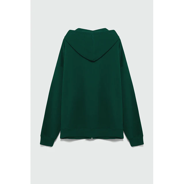 Sudadera 410 Oversized Zip - Hunter Green