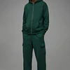 Sudadera 410 Oversized Zip - Hunter Green