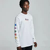 Polera Champion Manga Larga Logos - Blanco 