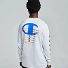 Polera Champion Manga Larga Logos - Blanco 