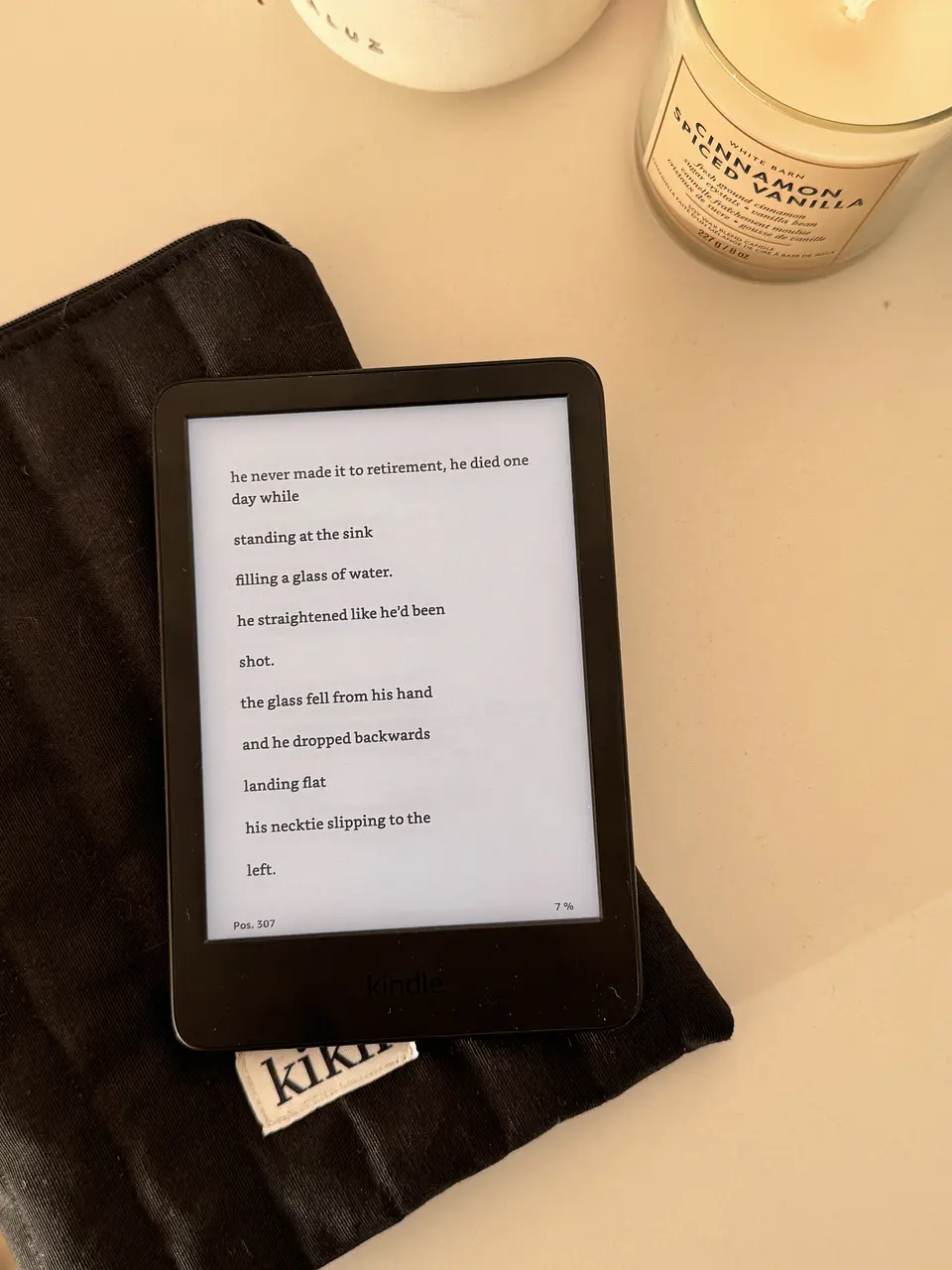 funda kindle/libro negra 2