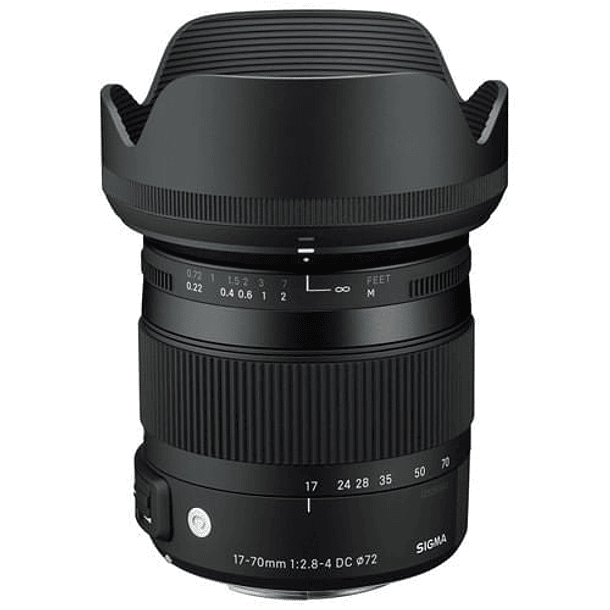 Lente Sigma 17-70mm F2.8-4 DC MACRO OS HS para Nikon