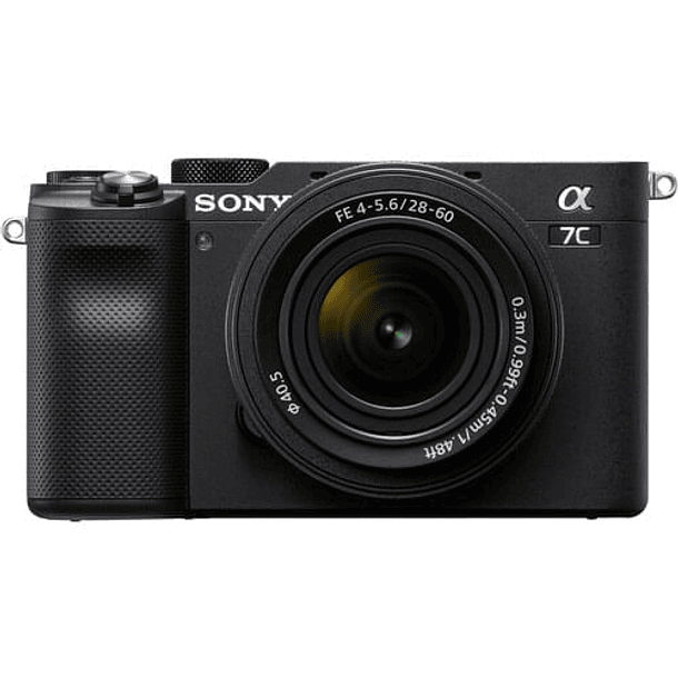 Cámara Mirrorless Sony A7C + Lente 28-60mm - Negra