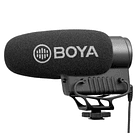 Micrófono Shotgun Boya BY-BM3051S Stereo y Mono 2