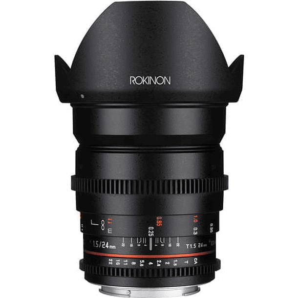 Lente Rokinon 24mm T/1.5 Cine DS Canon EF 3