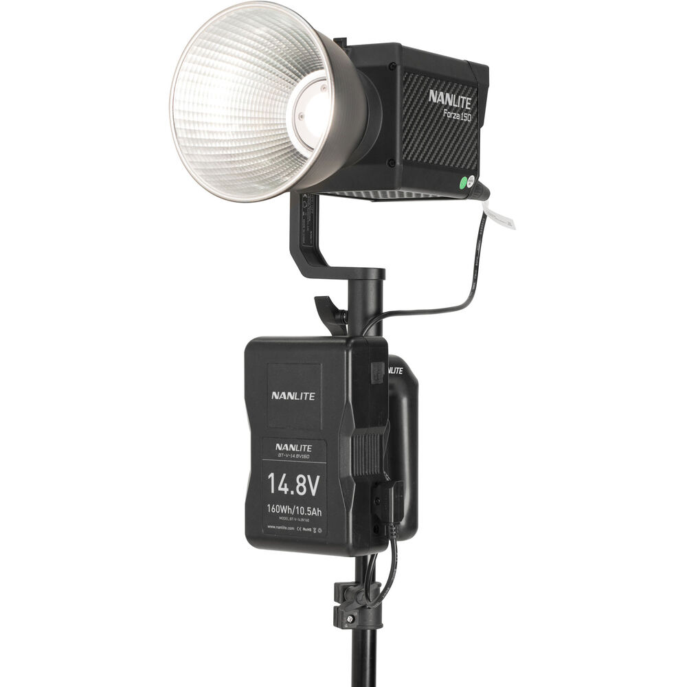 Adaptador Nanlite V-Mount Con XLR de 4 Pines