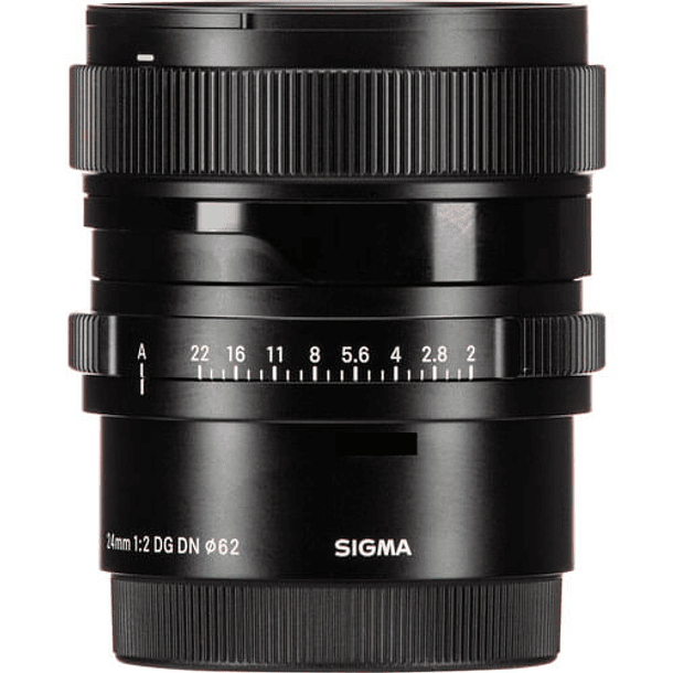 Lente Sigma 24mm f/2 DG DN Contemporary para Sony 6