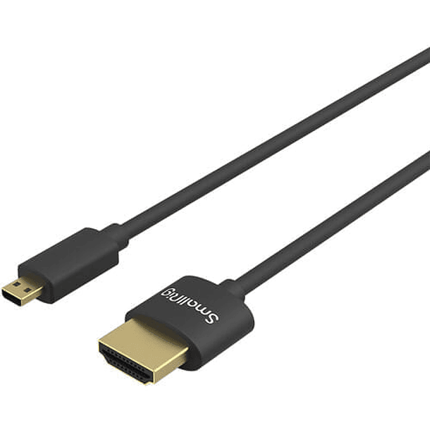 Cable Micro HDMI a HDMI 2.0 Smallrig 35cms 4K 60HZ 2