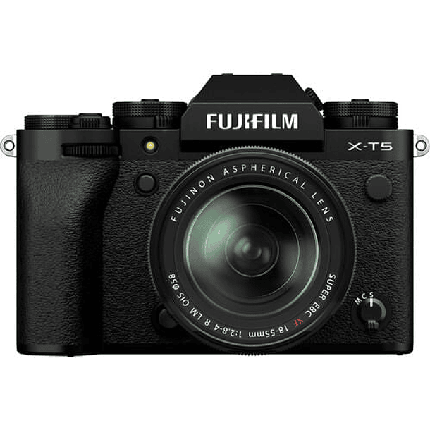 Cámara FujiFilm X-T5 Black + Lente XF 18-55mm