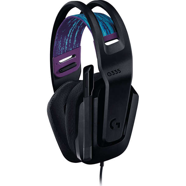Audífonos con Micrófono Logitech G335 Lightsync - Conexión 3,5 mm 2
