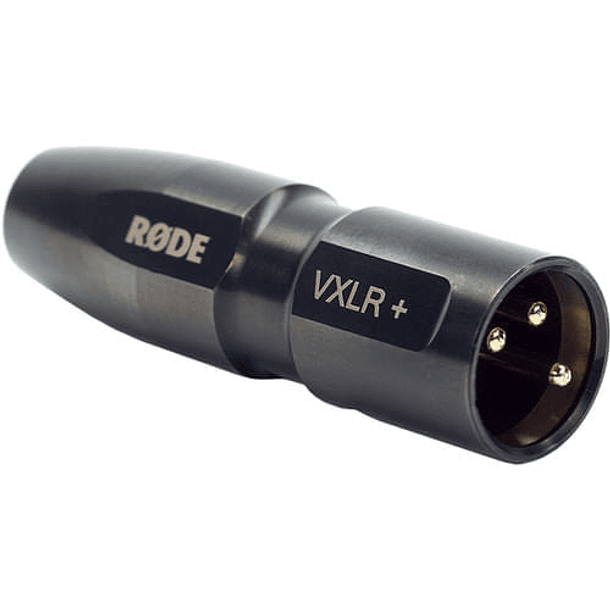 Adaptador Rode VXLR+ miniplug hembra 3,5mm a XLR macho