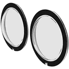 Par de Protectores de lentes Insta360 Lens Sticky para ONE X3 3